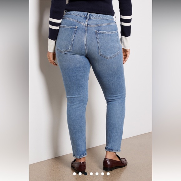 NWT Agolde Nico High Rise Slim - Picture 5 of 9